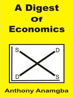 cover image of A Digest of Economics
